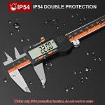 Digital Vernier Caliper, Preciva 150mm Electronic Micrometer Calipers, Measuring Tools Gauge with Mm/Inch Conversion High Precision