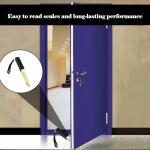 Metal Door Gap Measuring Tool, 2 Pcs Fire Door Gap Gauge Checker Tool, Accuracy 0.5mm Measuring Tool for Door Gaps, Feeler Gauges Door, Gap Measure, Welding Wedge Feeler Gauge, Metal Measuring Gauge