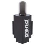 Trend Hinge Recess Squaring Corner Chisel, Quickly Square Up Rounded Corners, C/CHISEL , 70mm, Black