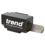Trend Hinge Recess Squaring Corner Chisel, Quickly Square Up Rounded Corners, C/CHISEL , 70mm, Black