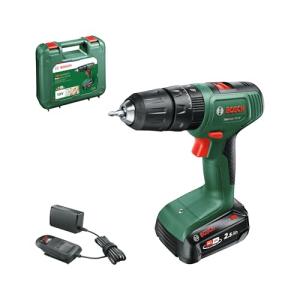 Bosch EasyImpact 18V-38 Cordless Combi Drill (1 × 2.5 Ah Battery, 18V System, Carrying Case), Green