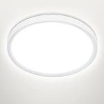 Befurglor 24W LED Ceiling Light Ø 28.5cm, 5000K Daylight White 2200LM Modern Light Fittings Ceilings,150W Equivalent, IP44 Waterproof LED Bathroom Light, for Living Room,Bedroom, Kitchen, Office