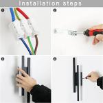 Riserva Wall Light LED Indoor, 16W 1800LM Wall Lamp Modern, Warm White 3000K, Black Long Wall Sconce Acrylic for Bedroom, Living Room, Corridor, Hallway