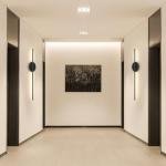 Dehobo Rechargeable Wall Sconce Lights, Battery Operated Wall Lights 3 Color Temperature, Wall Lamp Dimmable Wireless with Remote Control Black 60CM for Living Room Bedroom Hallway, 2 Pack