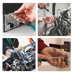 Screwdriver Set 10pcs, Magnetic Screwdriver Set 5pcs Phillips Screwdrivers and 5pcs Slotted/Flat Head Screwdrivers, Chrome Vanadium Steel Made