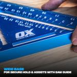 OX Tools Pro Aluminium Rafters Square Metric - 180mm, Blue