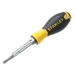 Stanley 6 Way Screwdriver Yellow and Black STA068012