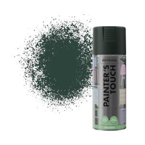 Rust-Oleum 400ml Painter's Touch Spray Paint Aerosol - Oxford Green Satin