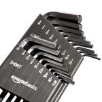 Amazon Basics 36-Piece Allen Wrench/Hex Key Set - Inch/SAE and Metric