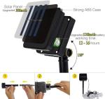 Usboo Solar String Lights Outdoor, 24FT 50LED Crystal Balls Waterproof LED Fairy Lights, 8 Modes Outdoor/Indoor Solar Powered Lights, Decorative Lighting for Home, Garden, Party,Festival