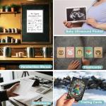 HYPERTAI Self-Adhesive Laminating Sheets, A4 Size 20-Pack No Heat No Machine Laminating Pouches, 225 * 310MM 100 Micron Glossy Protection Film for Home, School & DIY Crafts