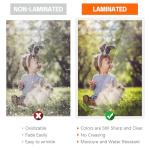 120 Sheets A4 Laminating Pouches,Gloss Finish,Rounded Corners, Clear,120 Micron (2 x 60 Micron) Laminator Pouches Glossy Laminate Pouch-Flexible Rigidity for Everyday Use