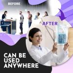 Self Adhesive Laminating Clear Sheets, 100 Micron, A4 Size (23 x 30 cm) No Heat, No Machine, Laminate Sheets Self Sealing, Contact Plastic Paper by HASHI (20)