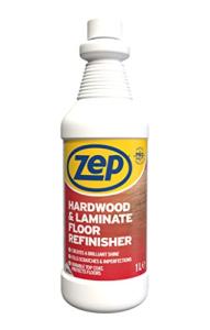 Zep Hardwood & Laminate Floor Refinisher - 1L, laminate floor polish, wood floor polish, wood oil, floor polisher, floor cleaner, floor buffer, wood polish