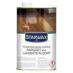 STARWAX Protective Gloss Restorer for Parquet & Laminate Floors – Shine Restorer & Scratch Concealer – Long-Lasting Protection, Non-Slip Finish – 1L (Up to 30m²)