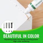 Wood Furniture Repair Kit, Black Dark Light Grey White Touch Up Filler, Oak Laminate Floor Repair Kit for Scratches Cracks Holes Stains, Easy to use