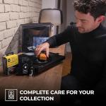 Big Fudge Vinyl Cleaning Kit - 4-in-1 Record Cleaner for Vinyl Kit Includes Ultra-Soft Velvet Brush Vinyls Record Cleaner Liquid Stylus Brush and Storage Pouch - Pro Records Care