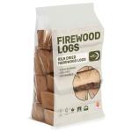 27L Kiln Dried Hardwood Fire Logs (1 x 27L bag) For Wood Burning Stoves, Log Burners, Open Fireplaces, Pizza Ovens, Fire pits, BBQs, Camping Fires, Logs For Wood Burners, Dry Firewood, Defra Approved