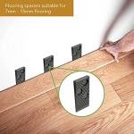 LATERN 43Pcs Laminate Floor Kit, 26CM Double Sided Rubber Mallet with Robust Tapping Block, Heavy Duty Steel Pull Bar, 40Pcs Floor Spacers - for Laminate Wood Flooring Installation