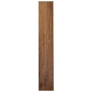 Tivoli II Self Adhesive Vinyl Floor Planks, 10 Pack - 6" x 36", Medium Oak - Peel & Stick, DIY Flooring - Natural Wood Grain Feel for Kitchen, Dining Room & Bedrooms by Achim Home Decor