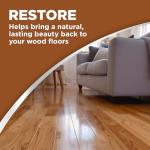 Weiman Wood Floor Polish and Restorer 32 Ounce (2 Pack) - High-Traffic Hardwood Floor, Natural Shine, Removes Scratches, Leaves Protective Layer - Packaging May Vary