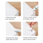 Laminate Floor Repair Kit, Wood Filler, Wood Putty, Wood Repair Kit, Vinyl Floor Repair Kit, Laminate Worktop Repair Kit for Wooden Floor Furniture Scratch Repair