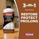 Weiman Hardwood Polish and Restorer - Wood Floor Polish - 946ml