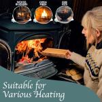 60L HARDWOOD LOGS Hotlogs Big White Bumper Bag Premium Kiln-Dried Wood – (60 Litre) - Ideal for Open fires, Fire Burning Stoves, BBQ's, Log Burners, Camping Fires, Fire Pits & Pizza Ovens.