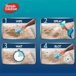 Simple Solution Hard Floor Pet Stain and Odour Remover, Dual Action Cleaner for Sealed Hardwood Floors - 750ml