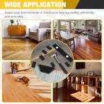 Sliva Laminate Wood Flooring Installation Kit with 40 Spacers, Mallet, Block and Pull Bar