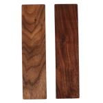 Operitacx Thickened Black Walnut Wood Carving Blocks 20X5X0.4 Inch Hardwood Lumber for DIY Woodworking and Hand Tool Projects