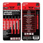 5 x TopsTools T101BIF Laminate Cutting Jigsaw Blades