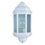 Searchlight 280wh Aluminum Outdoor and Porch Wall Light, White