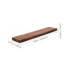Operitacx Thickened Black Walnut Wood Carving Blocks 20X5X0.4 Inch Hardwood Lumber for DIY Woodworking and Hand Tool Projects
