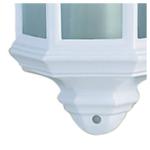 Searchlight 280wh Aluminum Outdoor and Porch Wall Light, White