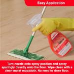 Unika EasyShine Wood & Laminate Floor Cleaner 500ml – Ready to Use Spray Cleaner for Varnished Wood & Laminate Floors, No Polish Build Up, Dries to a Sparkling Shine