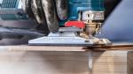 Bosch Professional 3x Expert ‘Laminate Clean’ T 128 BHM Jigsaw Blade (for Solid Laminate Vinyl, PVC, HPL High pressure laminate, Length 92 mm, Accessories Jigsaw)