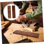 Operitacx Thickened Black Walnut Wood Carving Blocks 20X5X0.4 Inch Hardwood Lumber for DIY Woodworking and Hand Tool Projects