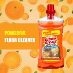 Elbow Grease Concentrated Floor Cleaner | Makes Up To 50 Litres | Suitable for Wood, Laminate & Vinyl Flooring (Orange, 1L)