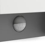 Philips myGarden Arbour LED Outdoor Wall Light with Motion Sensor [Anthracite] 1 x 6 W Integrated LED Light, For Garden and Patio Lighting