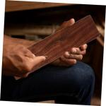 Operitacx Thickened Black Walnut Wood Carving Blocks 20X5X0.4 Inch Hardwood Lumber for DIY Woodworking and Hand Tool Projects