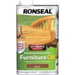 Ronseal UHWGFOC1L 1 Litre Ultimate Protection Hardwood Garden Furniture Oil -Natural