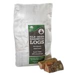 Kiln Dried Hardwood Logs - 2x Jumbo 60 Litre Sack (approx 36kg) Perfect for Log Burners, Wood Stoves Open fires, Fire Pits and Pizza Ovens - Woodsure Approved (2 x 60L Sacks)