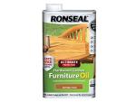Ronseal UHWGFOT1L 1 Litre Ultimate Protection Hardwood Garden Furniture Oil - Teak