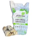 Alderline Premium Kiln-Dried Birch Hardwood Logs 20kg - Ready to Burn firewood - Smokeless fire logs for wood burners, Stoves, Fire Pits