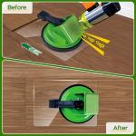 NAACOO Heavy Duty Floor Gap Fixer Tool, 45°Striking Surface Floor Gap Repair Tool, Made of Iron & Enhanced Suction Cup. with 5pcs Sticky Pads for Fixer Laminate/Vinyl Flooring Tools.