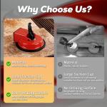 Laminate Flooring Floor Gap Fixer, Suction Cup Heavy Duty Suction Cups Tools Kit Laminate Floor Repair, Installation Maintenance Complete Wood Flooring Tool Set