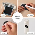 Cricut Value Vinyl | 30.5 cm x 3 m (12" x 10 ft) | Self Adhesive Permanent Vinyl for All Cricut Cutting Machines | Pink