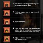 Alderline Premium Kiln-Dried Birch Hardwood Logs 20kg - Ready to Burn firewood - Smokeless fire logs for wood burners, Stoves, Fire Pits