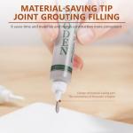 Laminate Worktop Furniture Repair Kit, Oak Wood Repair Kit with White Wood Filler, Black Dark Light Grey Touch Up Filler for Scratches Cracks Holes Stains – Easy to Use